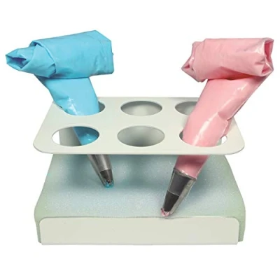 Image of PME BS100 Icing Bag Stand White 9.5 x 7.5 14 cm