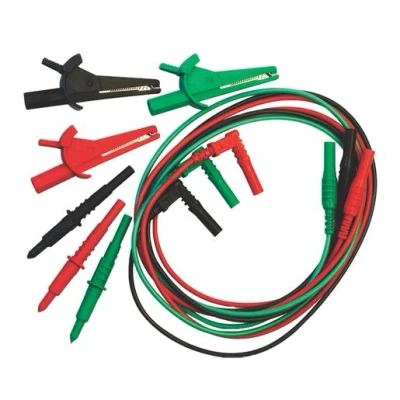 Image of Di Log 3 Wire Lead Set for Multifunction Testers including 9083P, DL9110 &amp; DL9118
