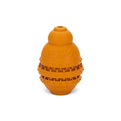 Image of Beeztees Sumo Play Dental Dog Toy, 9 x 12 cm, Orange