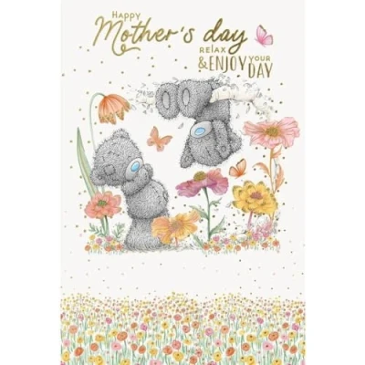 Image of Me to You Mother&#039;s Day Card Tatty Teddy Bears In A Meadow 6 x 9&quot; Official Collection