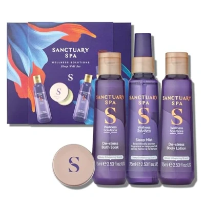 Image of Sanctuary Spa Sleep Well Set, Vegan, Gift For Women, Birthday Gift, Womens Sets, Self Care Wellness