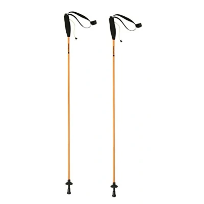 Image of Ferrino Eiger Unisex Trekking Poles, Orange, 125 cm
