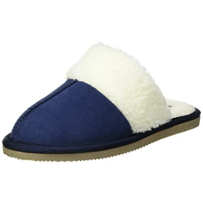 Image of Hush Puppies Women&#039;s Ariana Slipper, Navy, 5 UK