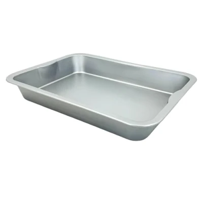 Image of Chabrias Professional Silver Non Stick Bakeware with ILAG Ultimate Coating UK Made (16.5&quot; Extra Large Roasting Pan)