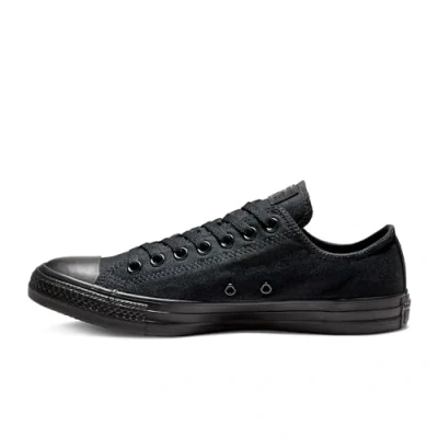 Image of Converse All Star Low Black Mono Canvas 3.5 UK