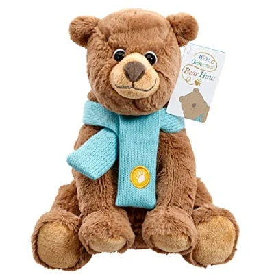 Image of Rainbow Designs Official We&#039;re Going On a Bear Hunt Super Soft Brown Toy For Toddlers and Babies, 24cm