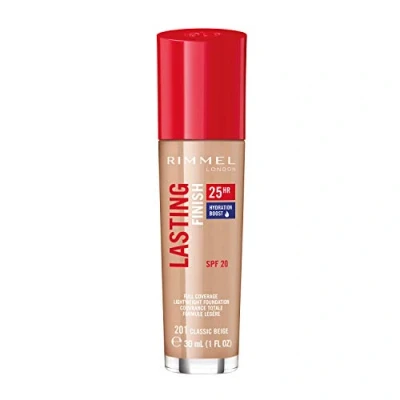Image of Old Product &amp; Packaging Rimmel Lasting Finish 25 Hour Foundation Classic Beige