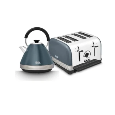 Image of Morphy Richards Venture Kettle and Toaster Set (Basalt)