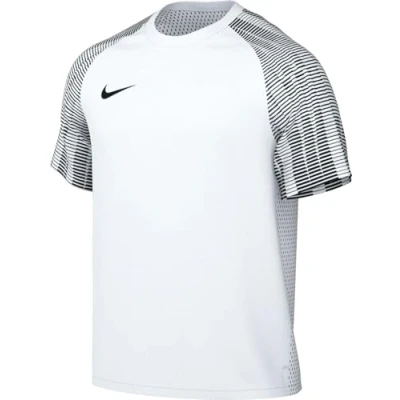 Image of NIKE DH8031 104 M NK DF Academy JSY SS T Shirt Men&#039;s White/Black/Black Size L