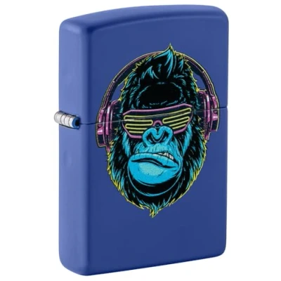 Image of Zippo Lighter, Metal, Royal Blue Matte