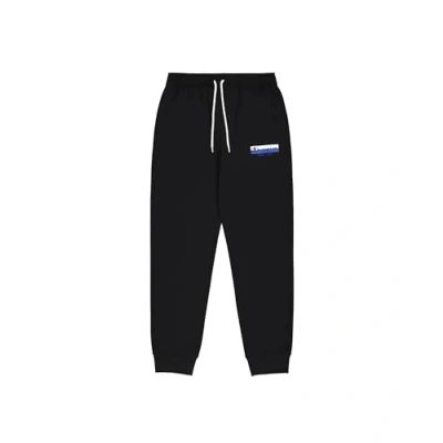 Image of Champion Men&#039;s Legacy Graphic Shop Authentic (220248) Soft Compact Powerblend Fleece Rib Cuff Sweatpants, Black (KK001), S