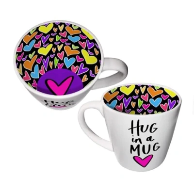 Image of WPL Gifts Hug in a Mug There Coffee Tea Inside Out 250ml