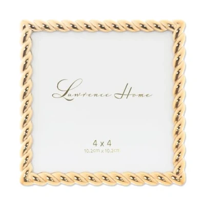 Image of Lawrence Frames Frame, Gold, 4x4