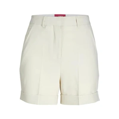 Image of JJXX Women&#039;s Jxmary Hw Shorts PNT Sn, Bone White, S