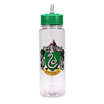 Image of Half Moon Bay Water Bottle Harry Potter Slytherin With Straw Drinks Kids Bottles Gifts For Girls &amp;