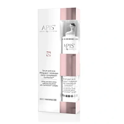 Image of Apis Liftingujące Serum pod Oczy Redukujące Cienie z Kompleksem Eye&#039;fective dla Skóry Naczynkowej Wrażliwej i Suchej 10ml