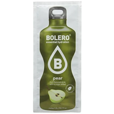 Image of Bolero Essential Hydration Sugar Free Fruit Drink Pear 12 Sachets