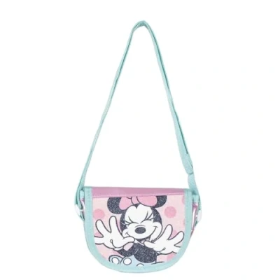 Image of Minnie Mouse Bag Pink 15 x 12 4 cm