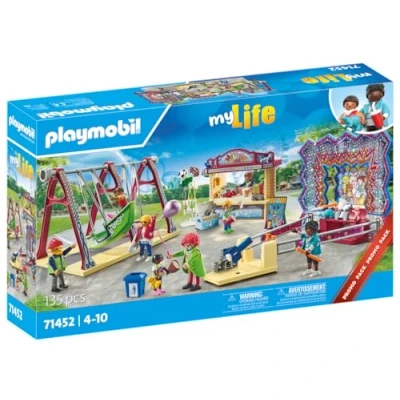 Image of Playmobil 71452 My Life: Funfair Promo Pack, gifting toy and fun imaginative role play, playsets suitable for children ages 4+