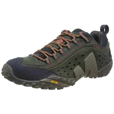 Image of Merrell Men&#039;s Intercept Walking Shoe, Blue Wing, 14
