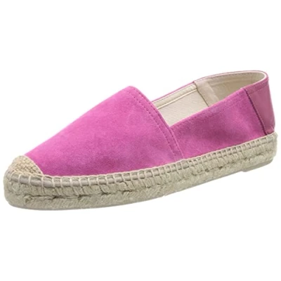 Image of Geox Women&#039;s D LAMPEDUSA Espadrille Wedge Sandal, Cyclamen, 6 UK
