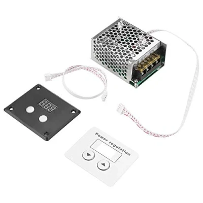 Image of Dimmer 3000 watt, Hilitand 4000W High Power SCR Electronic Voltage Regulator, AC 220V Motor Speed Controllers, Control Thermostat