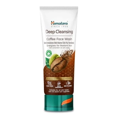 Image of Himalaya Deep Cleansing Coffee Face Wash, Polyphenols Rich for Daily Care Fresh, Oil Free Look Helps Improve Skin Texture, 100ml