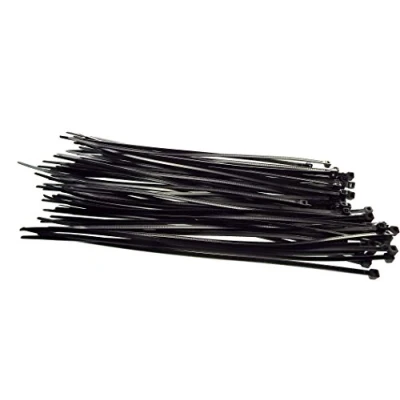 Image of Cost Wise High Strength Black Cable Zip Ties (4.8mm x 500mm Black)