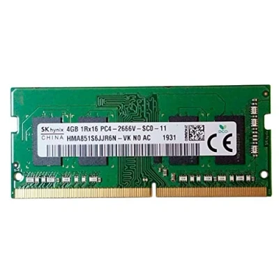 Image of SK Hynix 4GB DDR4 2666MHz SODIMM Memory Module for Laptops, All in Ones &amp; Desktop Mini&#039;s