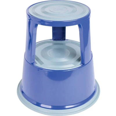 Image of Lincoln Blue Plastic Kick Stool