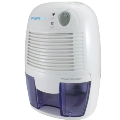 Image of 500ml AirPro Mini Compact Air Dehumidifier for Home, Kitchen, Bedroom, Bathroom, Caravan etc