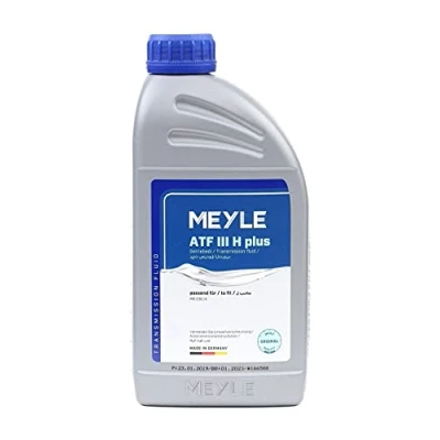 Image of 00004330543 Automatic Transmission Fluid MEYLE ATF III H plus 014 019 2800 1l red MERCEDES BENZ: Sprinter 5 T Platform/Chassis, S Class Saloon