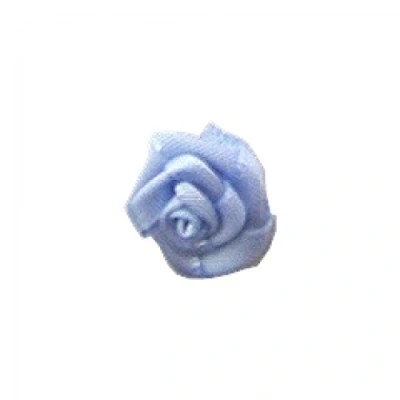 Image of Berisfords Ribbon Roses 307 Bluebell per pack of 6