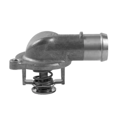 Image of 070121114 Engine thermostat GATES TH38787G1 87C with gaskets/seals housing VOLKSWAGEN: Transporter 5, 5 Bus, Multivan (7HM