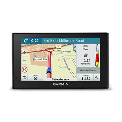 Image of Garmin DriveSmart 50LMT D Satellite Navigation with UK and Ireland Lifetime maps Traffic 5 inch, Black