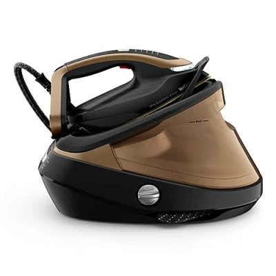 Image of Tefal GV9820 Express Anti Scale High Pressure Steam Generator Iron 2700 W Black / Gold