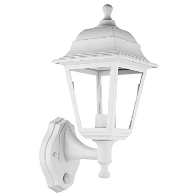 Image of Pro Elec PEL00837 Wall Mounted Light with Dusk to Dawn Sensor, White