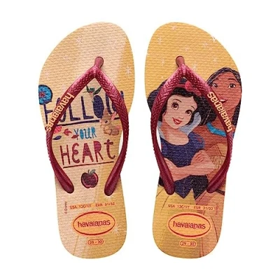 Image of Havaianas Kids Slim Princess Golden 31/32