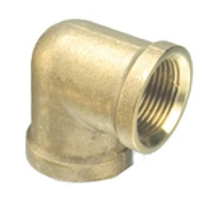 Image of 1/2&quot; Brass Female Threaded Elbow
