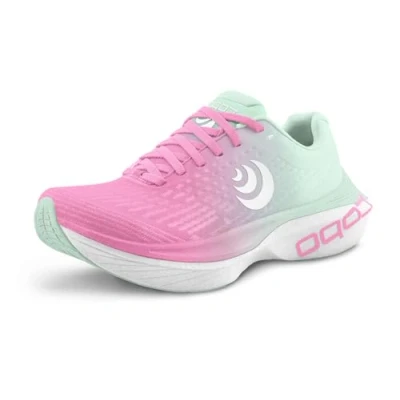 Image of Topo Athletic Women&#039;s Specter 2 Comfortable Cushioned Durable 5MM Drop Road Running Shoes, Shoes for Running, Pink/Blue, 6.5 UK