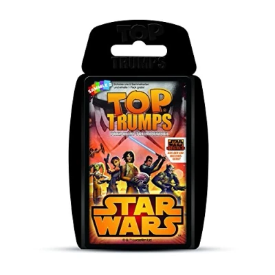 Image of Winning Moves 62004 Top Trumps Star Wars Rebels card game for four people