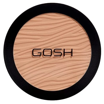 Image of GOSH Dextreme High Coverage Powder I Vegan for All Skin Types Matte &amp; Long Lasting a Flawless Complexion No Mask Effect Conceals Impurities 006 Honey