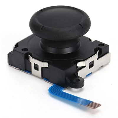 Image of Controller Joystick Replacement,Analog Thumb Sticks Button Module,Replacement Thumbsticks for Switch Joycon/Lite Controller,Durable and Comfortable to Use(black)