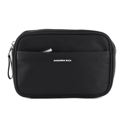 Image of Mandarina Duck Women&#039;s Ginza Bum Bag, Black, Taglia Unica
