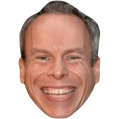 Image of Warwick Davis (Laugh) Celebrity Mask, Flat Card Face, Fancy Dress Mask