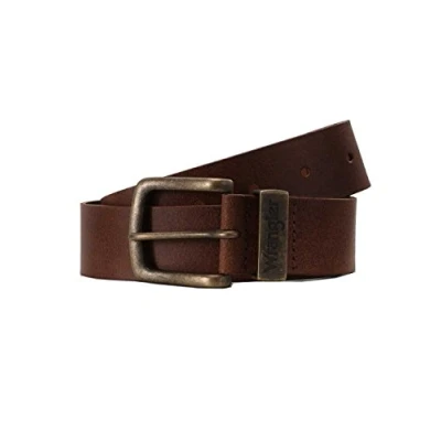 Image of Wrangler Men&#039;s Easy Belt, Brown, 85