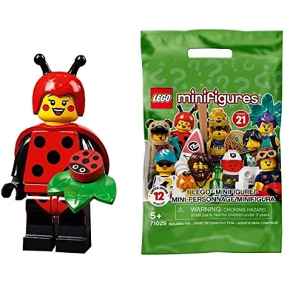 Image of Lego 71029 Collectable Minifigures Series 21 Ladybug Girl