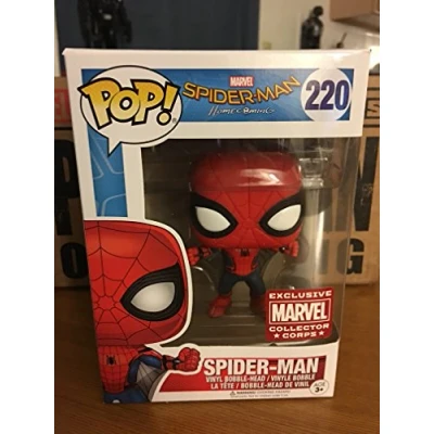 Image of Funko Pop! Marvel: Spider man Homecoming (Wingsuit) Collector Corps Exclusive #220