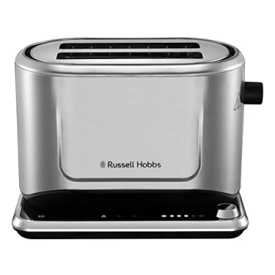 Image of Russell Hobbs 26210 Attentiv 2 Slice Toaster Silver