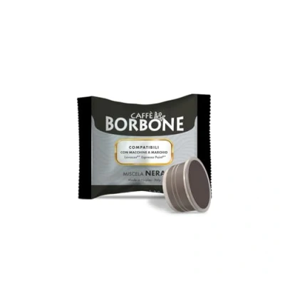 Image of Caffè Borbone Black Coffee Blend 100 Capsules Compatible with Lavazza®* Espresso Point®* Machines